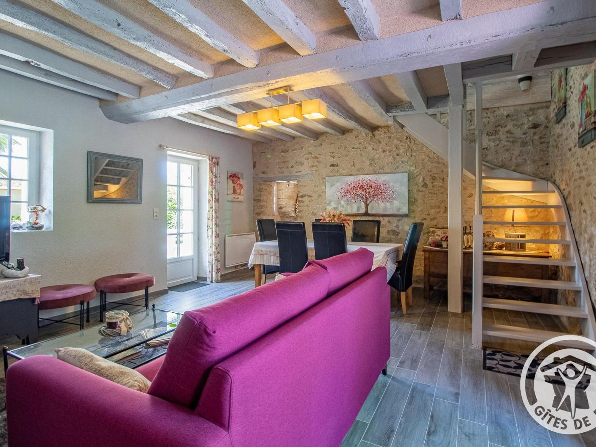 Gite Charmant Avec Jardin, Proche Activites Nautiques - Fr-1-622-75 Morannes sur Sarthe-Daumeray ภายนอก รูปภาพ