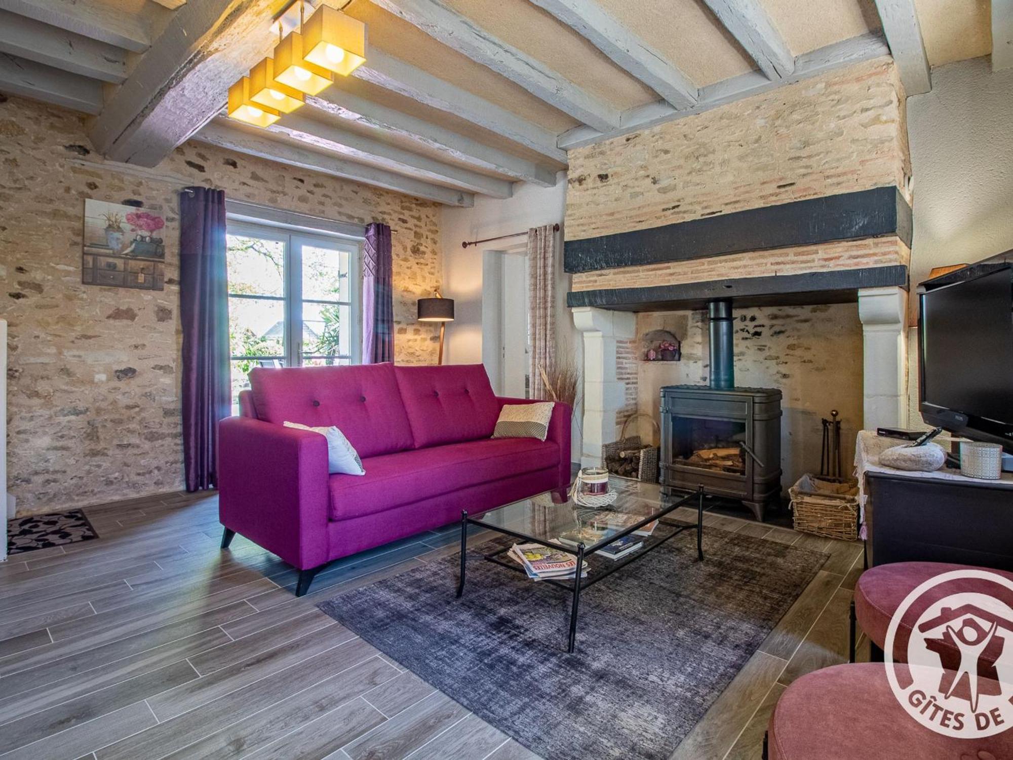Gite Charmant Avec Jardin, Proche Activites Nautiques - Fr-1-622-75 Morannes sur Sarthe-Daumeray ภายนอก รูปภาพ