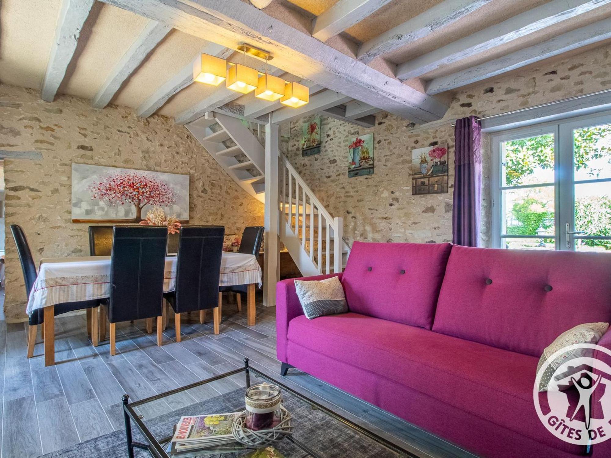 Gite Charmant Avec Jardin, Proche Activites Nautiques - Fr-1-622-75 Morannes sur Sarthe-Daumeray ภายนอก รูปภาพ